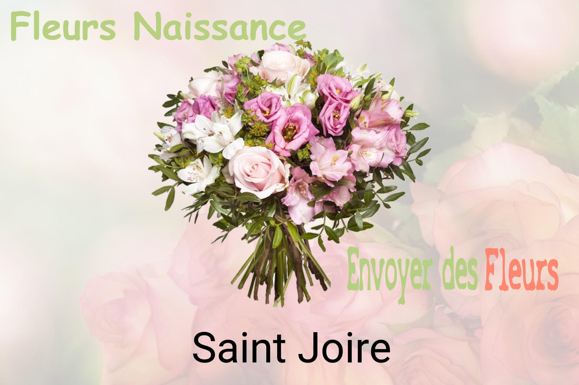 Bouquet de fleurs de naissance livré à Saint-Joire