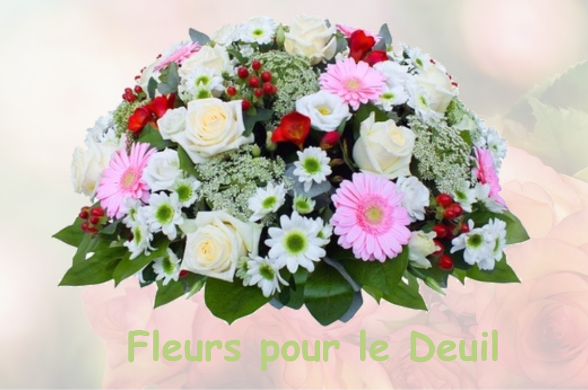 fleurs deuil SAINT-JOIRE